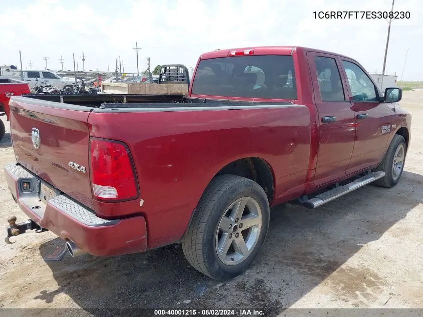 1C6RR7FT7ES308230 2014 Ram 1500 Express