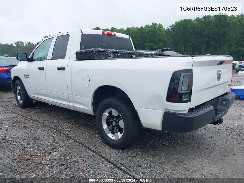 2014 Ram 1500 Tradesman VIN: 1C6RR6FG3ES170523 Lot: 40033399