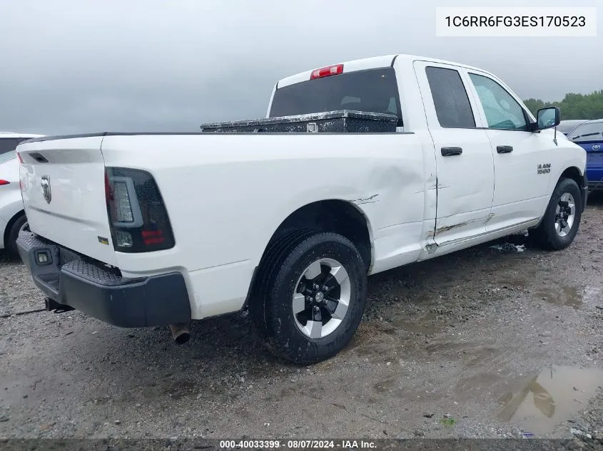 1C6RR6FG3ES170523 2014 Ram 1500 Tradesman