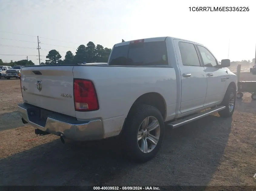 1C6RR7LM6ES336226 2014 Ram 1500 Lone Star