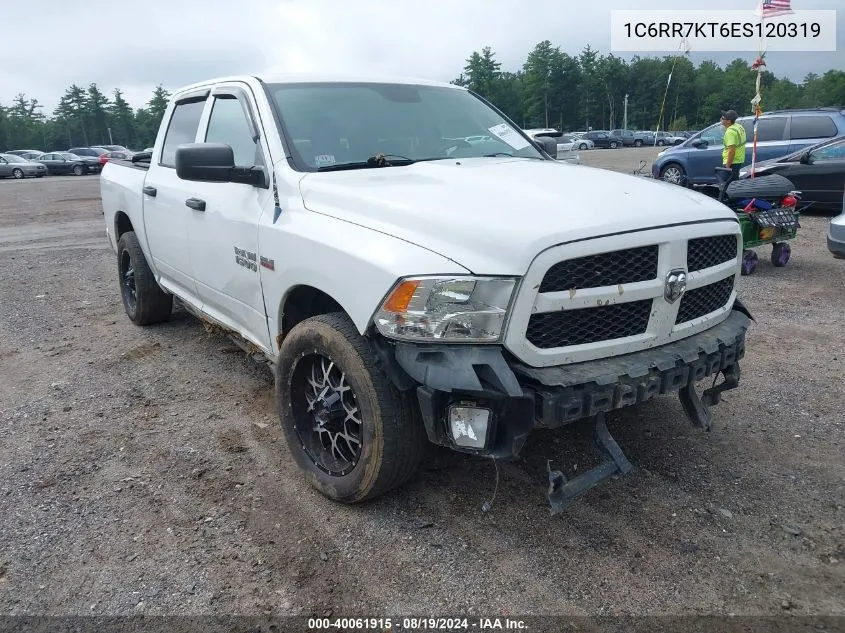 2014 Ram 1500 Express VIN: 1C6RR7KT6ES120319 Lot: 40061915