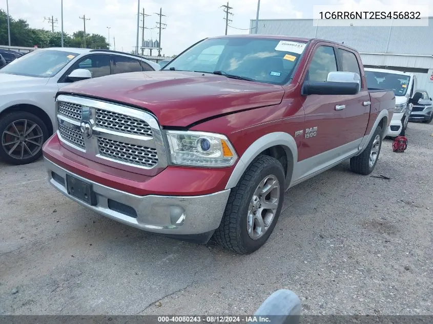 2014 Ram 1500 Laramie VIN: 1C6RR6NT2ES456832 Lot: 40080243