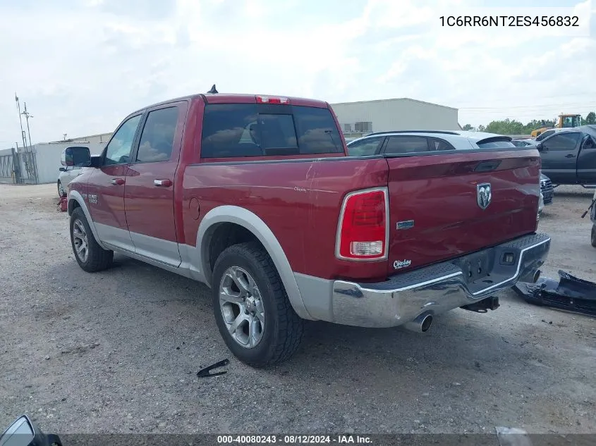 2014 Ram 1500 Laramie VIN: 1C6RR6NT2ES456832 Lot: 40080243