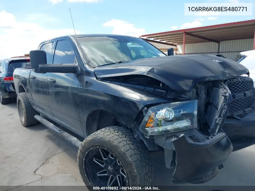 2014 Ram 1500 Express VIN: 1C6RR6KG8ES480771 Lot: 40109692