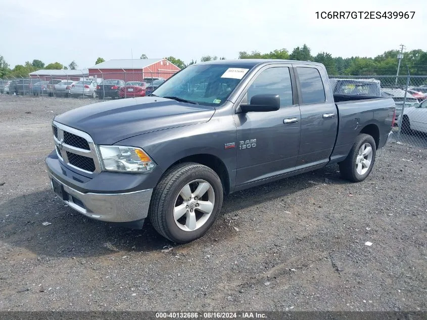 2014 Ram 1500 Slt VIN: 1C6RR7GT2ES439967 Lot: 40132686