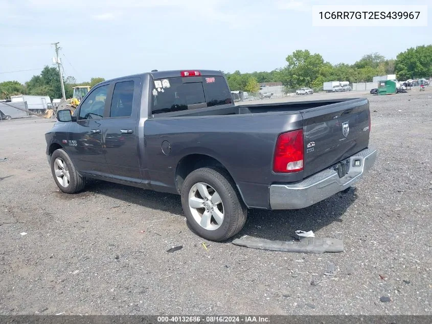 2014 Ram 1500 Slt VIN: 1C6RR7GT2ES439967 Lot: 40132686