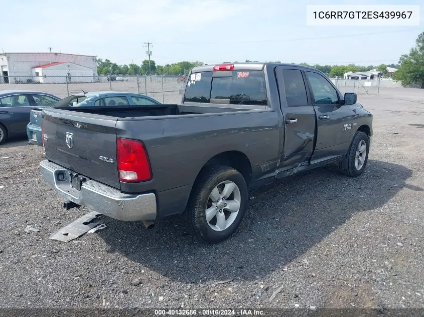 2014 Ram 1500 Slt VIN: 1C6RR7GT2ES439967 Lot: 40132686