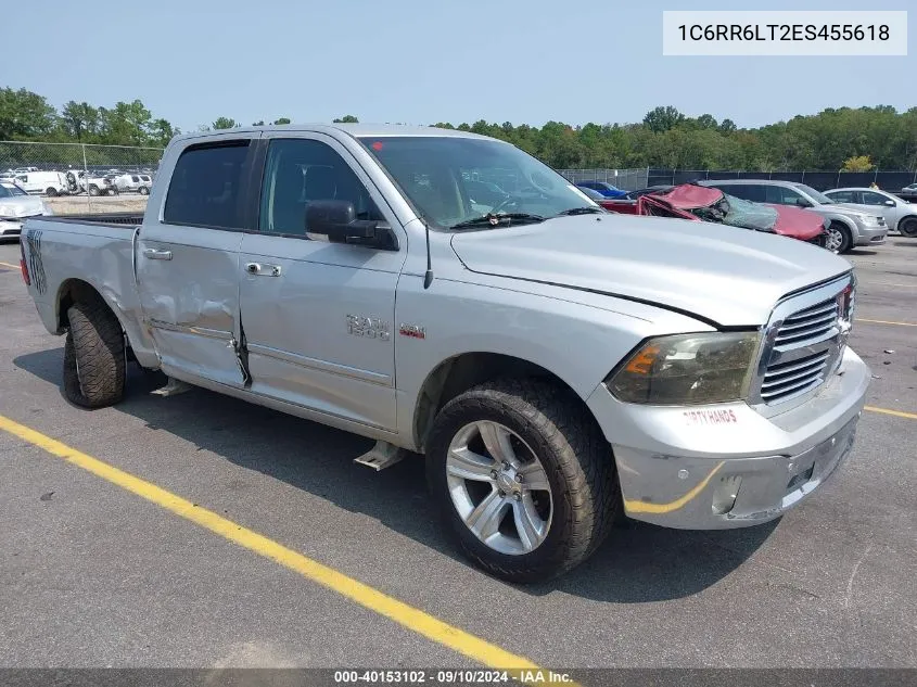 2014 Ram 1500 Slt VIN: 1C6RR6LT2ES455618 Lot: 40153102