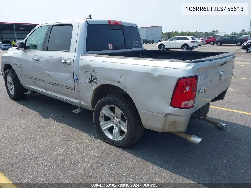 1C6RR6LT2ES455618 2014 Ram 1500 Slt