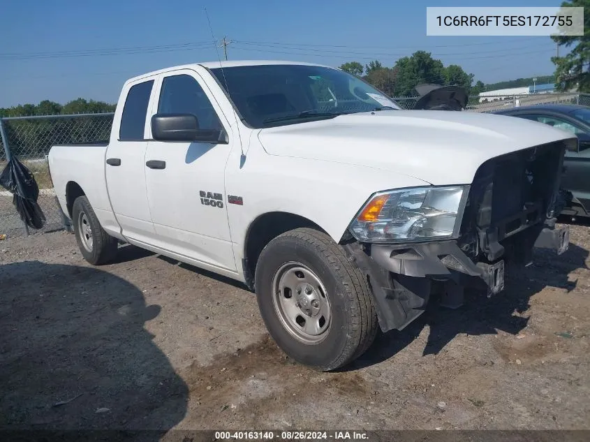 2014 Ram 1500 Tradesman VIN: 1C6RR6FT5ES172755 Lot: 40163140