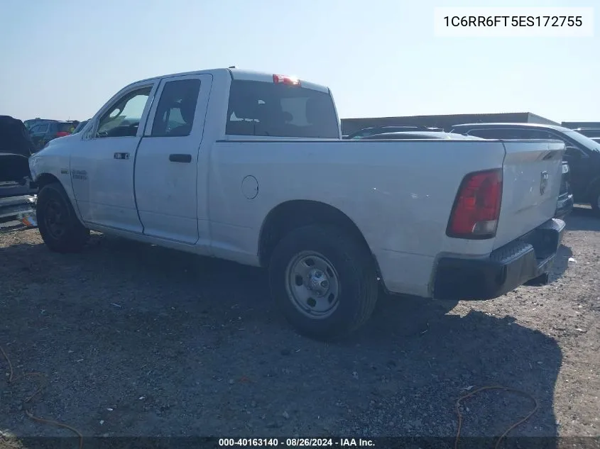 2014 Ram 1500 Tradesman VIN: 1C6RR6FT5ES172755 Lot: 40163140