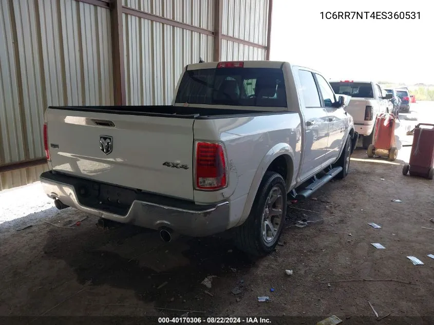 1C6RR7NT4ES360531 2014 Ram 1500 Laramie