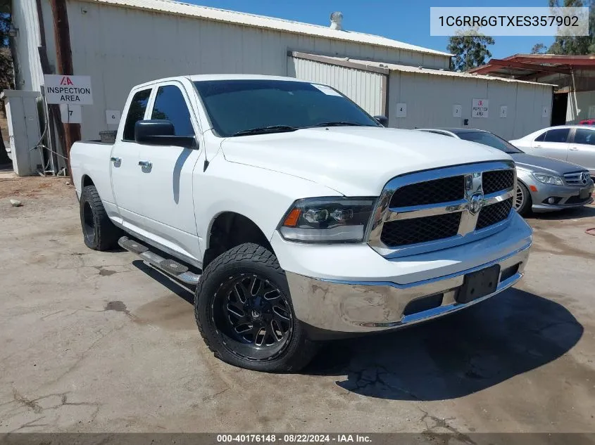 1C6RR6GTXES357902 2014 Ram 1500 Slt