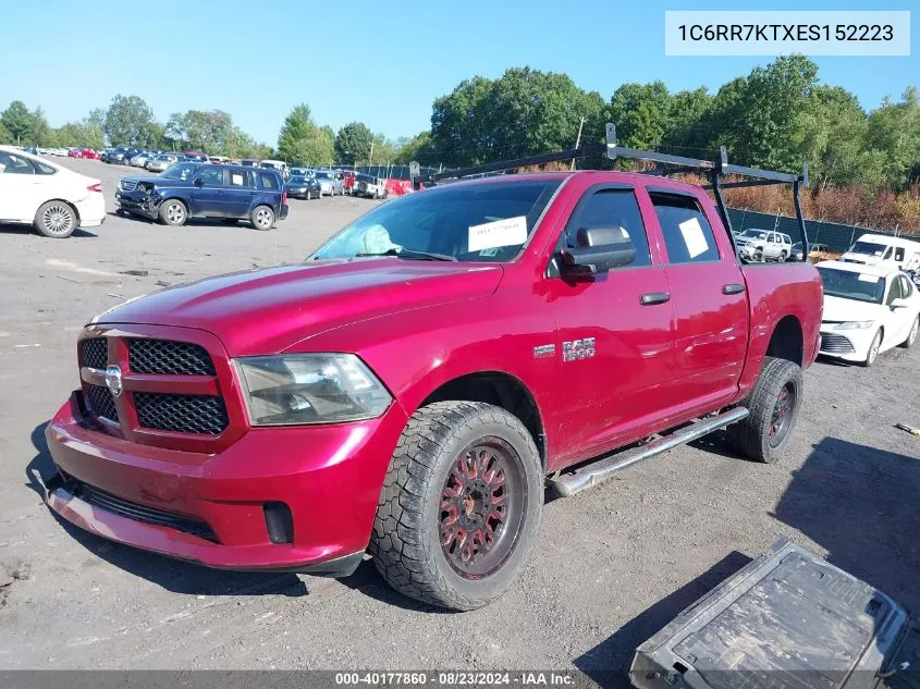 2014 Ram 1500 Express VIN: 1C6RR7KTXES152223 Lot: 40177860