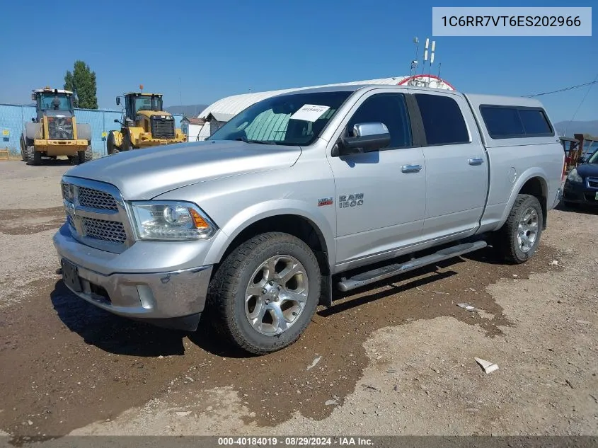 2014 Ram 1500 Laramie VIN: 1C6RR7VT6ES202966 Lot: 40184019