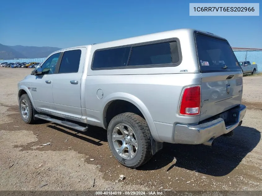 2014 Ram 1500 Laramie VIN: 1C6RR7VT6ES202966 Lot: 40184019