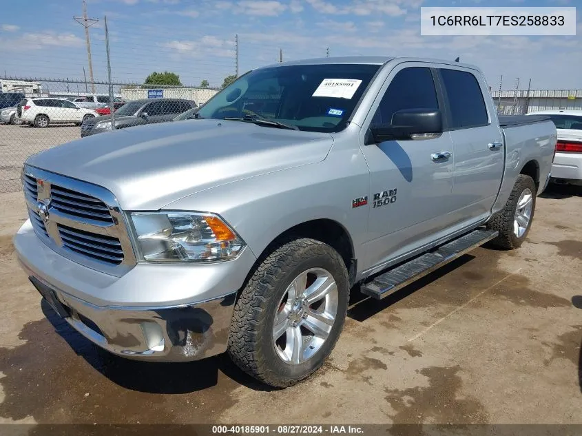 2014 Ram 1500 Lone Star VIN: 1C6RR6LT7ES258833 Lot: 40185901