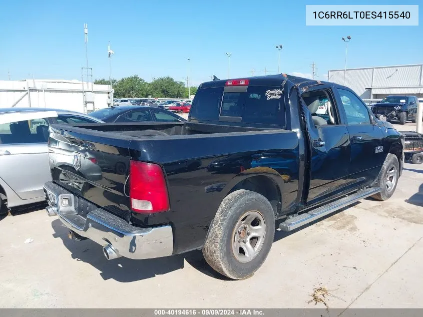 2014 Ram 1500 Lone Star VIN: 1C6RR6LT0ES415540 Lot: 40194616