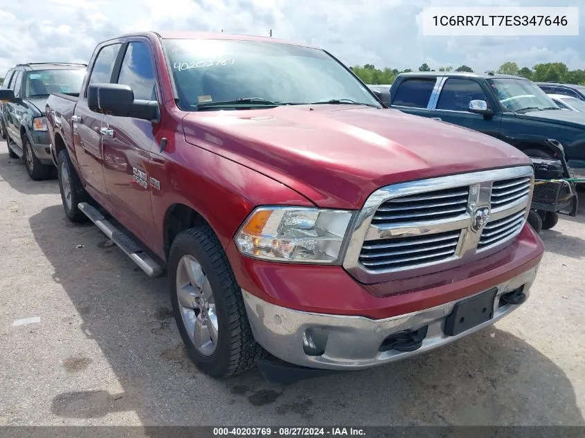 2014 Ram 1500 Lone Star VIN: 1C6RR7LT7ES347646 Lot: 40203769