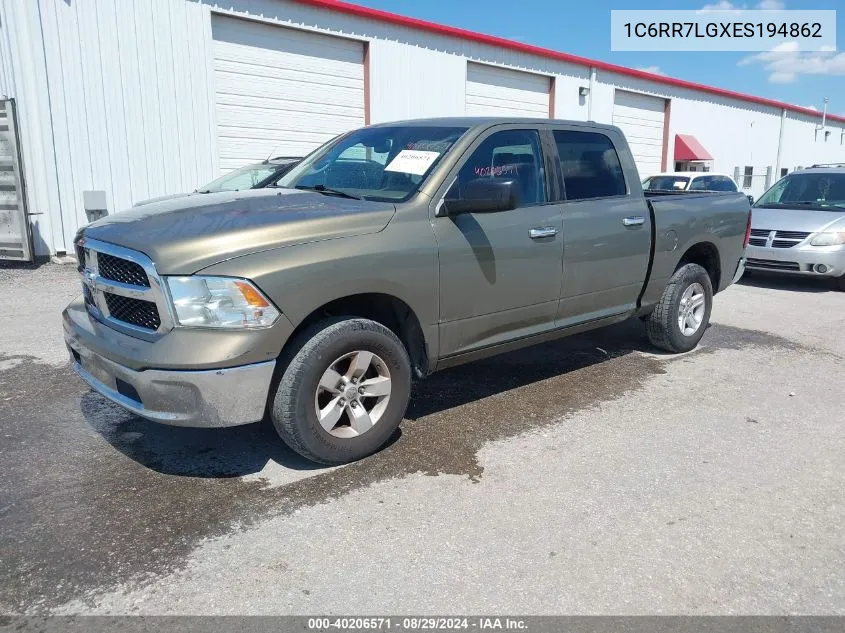 1C6RR7LGXES194862 2014 Ram 1500 Slt