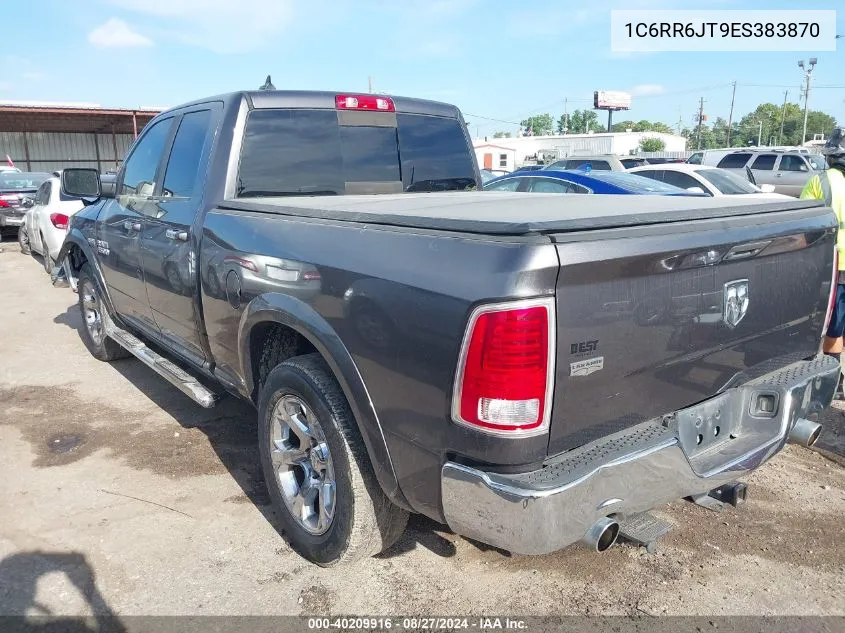 2014 Ram 1500 Laramie VIN: 1C6RR6JT9ES383870 Lot: 40209916