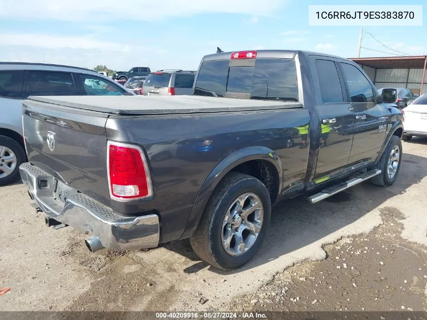 2014 Ram 1500 Laramie VIN: 1C6RR6JT9ES383870 Lot: 40209916