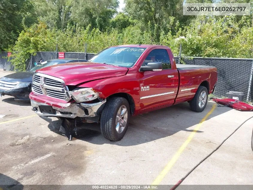 2014 Ram 1500 Big Horn VIN: 3C6JR7ET6EG262797 Lot: 40224625