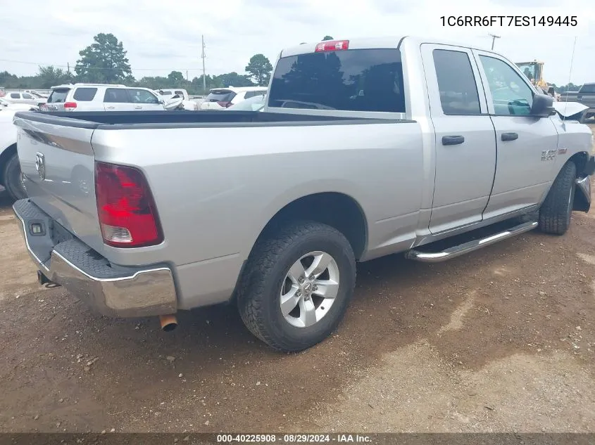 2014 Ram 1500 Tradesman VIN: 1C6RR6FT7ES149445 Lot: 40225908