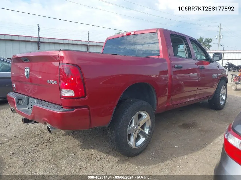 1C6RR7KT2ES177892 2014 Ram 1500 Express