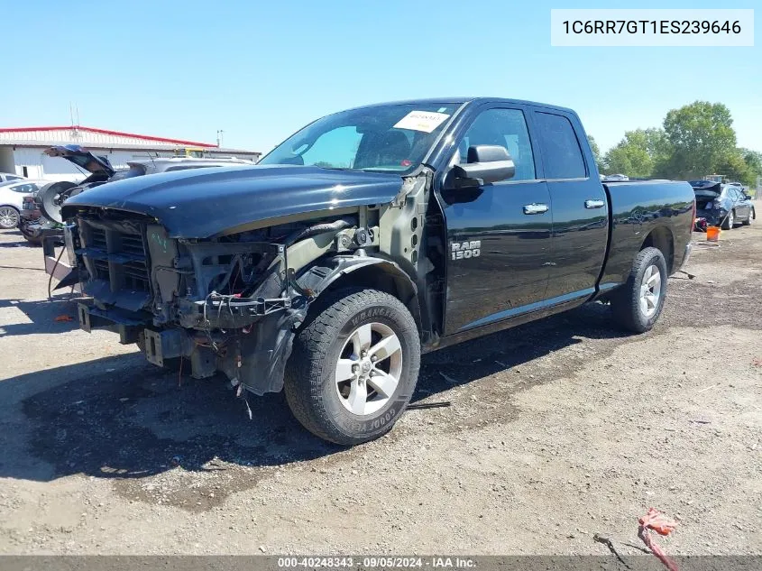 2014 Ram 1500 Slt VIN: 1C6RR7GT1ES239646 Lot: 40248343