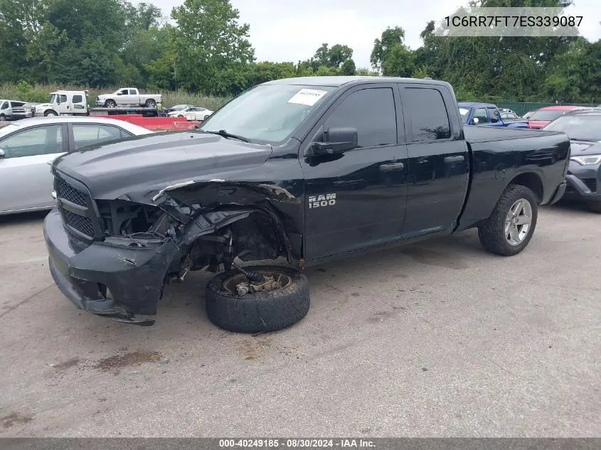 2014 Ram 1500 Express VIN: 1C6RR7FT7ES339087 Lot: 40249185