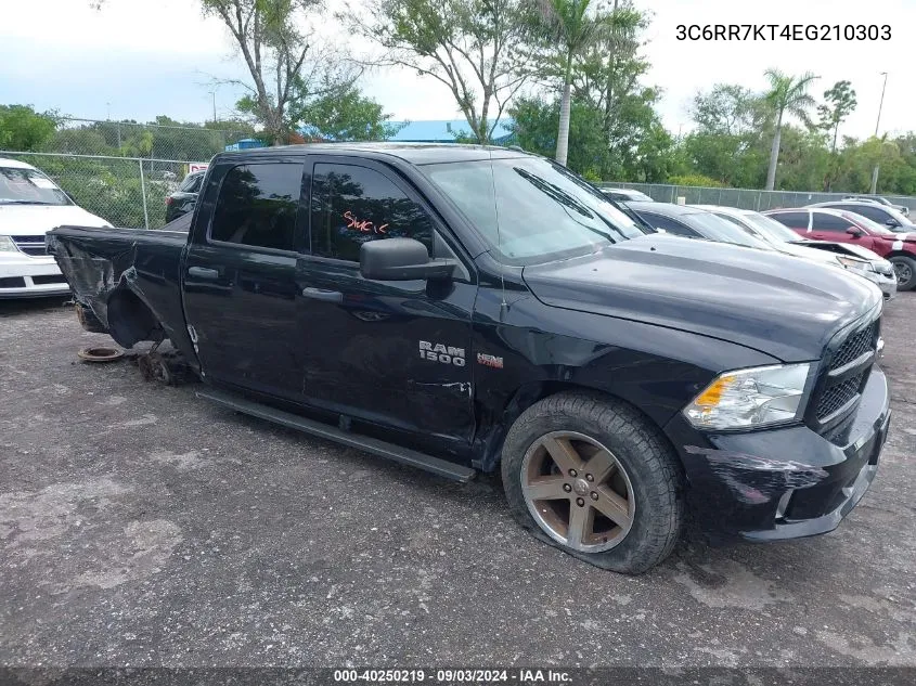 2014 Ram 1500 Express VIN: 3C6RR7KT4EG210303 Lot: 40250219