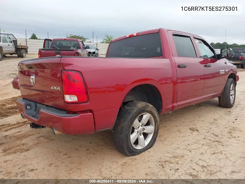 2014 Ram 1500 Express VIN: 1C6RR7KT5ES275301 Lot: 40250411