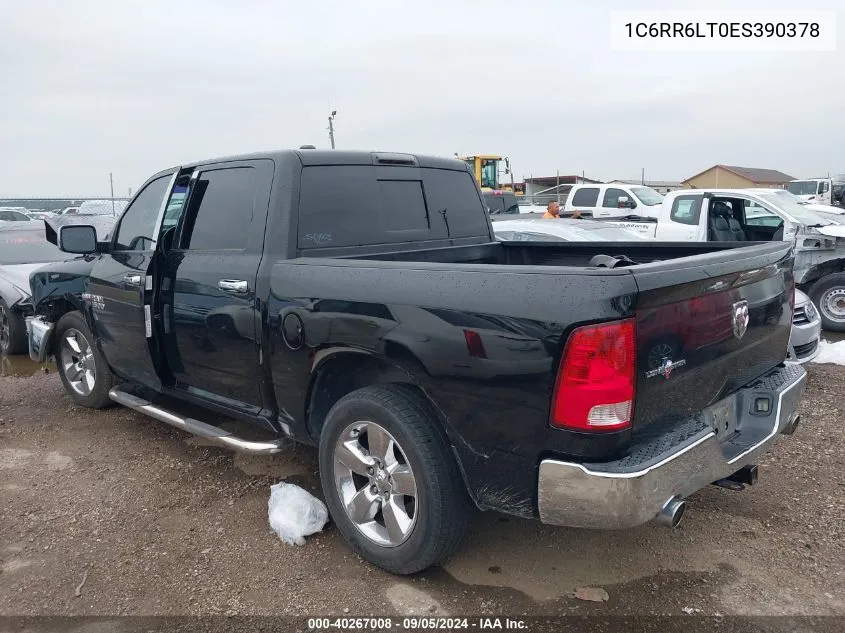 2014 Ram 1500 Slt VIN: 1C6RR6LT0ES390378 Lot: 40267008