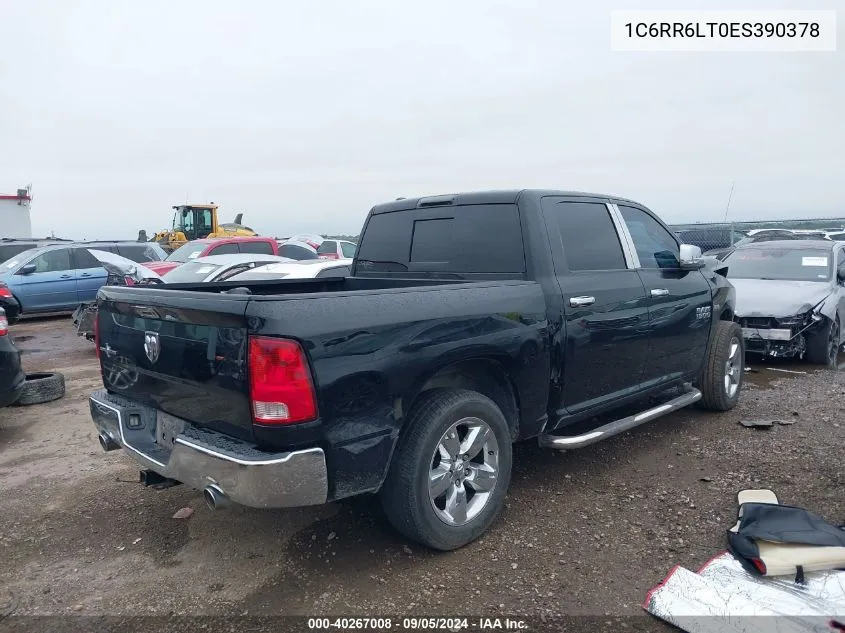 2014 Ram 1500 Slt VIN: 1C6RR6LT0ES390378 Lot: 40267008