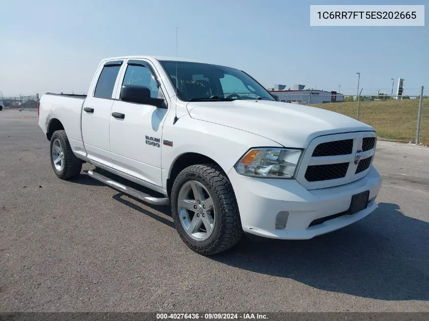 2014 Ram 1500 Express VIN: 1C6RR7FT5ES202665 Lot: 40276436