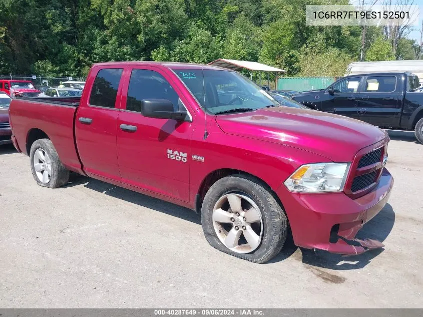 2014 Ram 1500 Express VIN: 1C6RR7FT9ES152501 Lot: 40287649