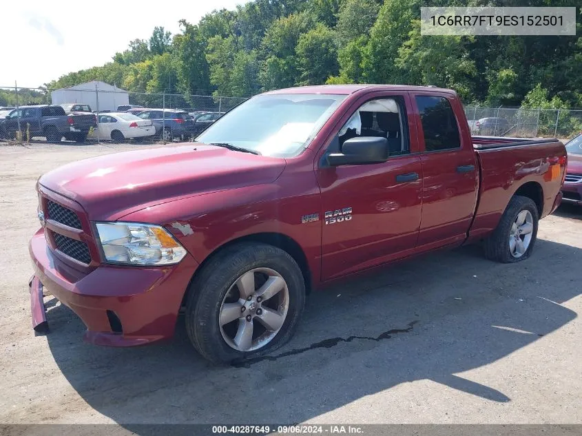 2014 Ram 1500 Express VIN: 1C6RR7FT9ES152501 Lot: 40287649