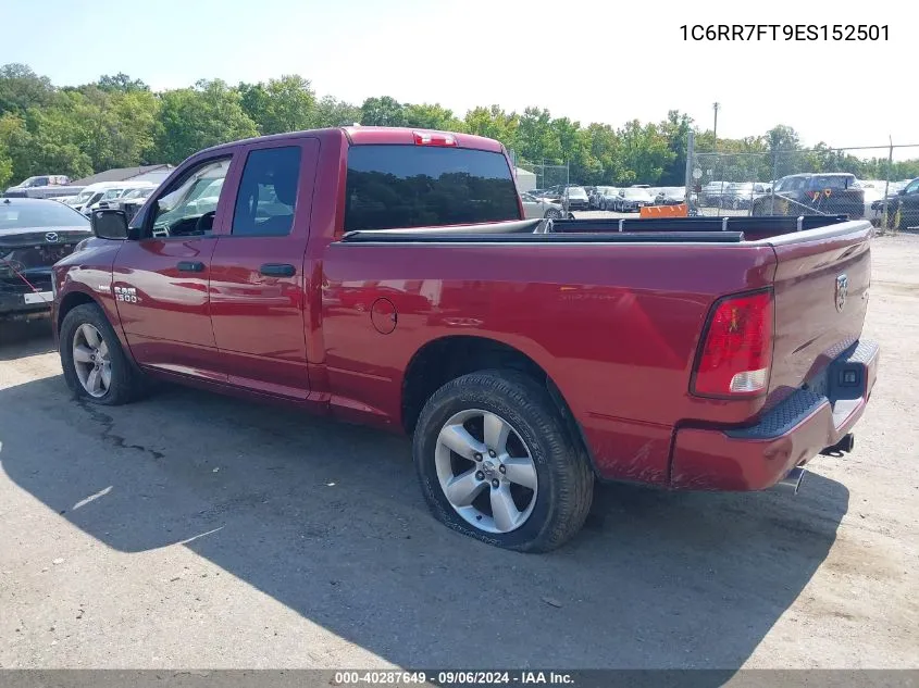 2014 Ram 1500 Express VIN: 1C6RR7FT9ES152501 Lot: 40287649