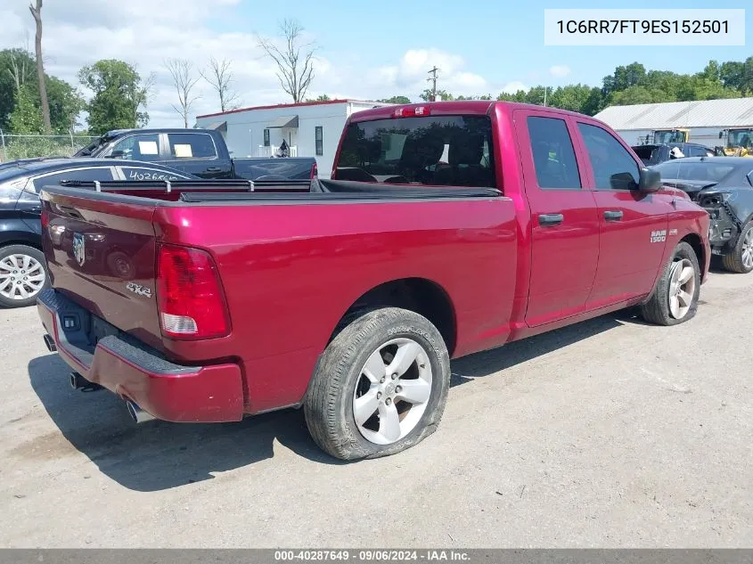 2014 Ram 1500 Express VIN: 1C6RR7FT9ES152501 Lot: 40287649