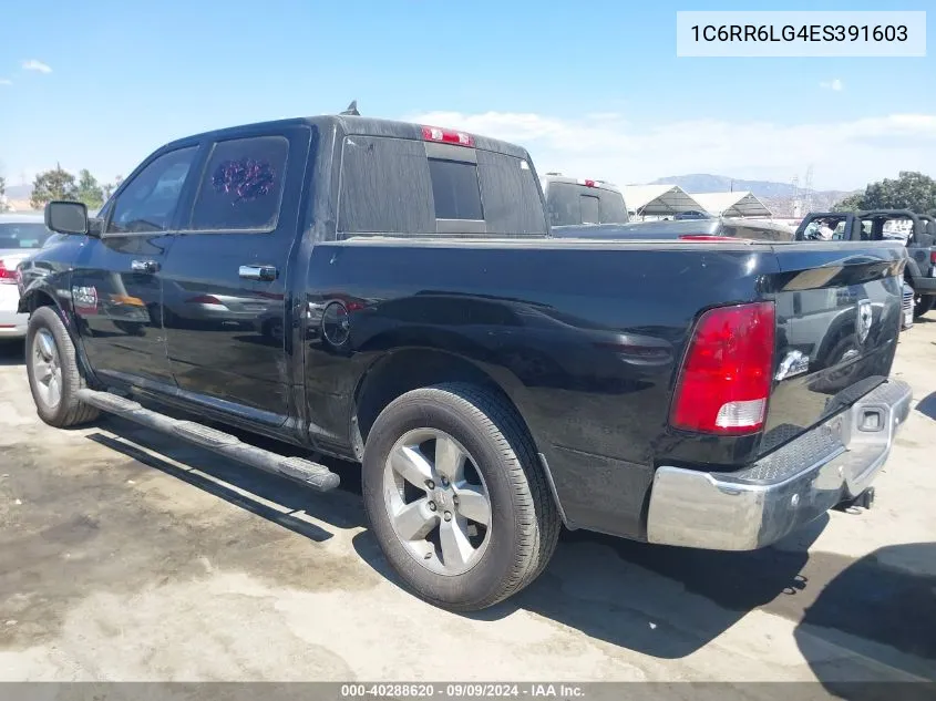 2014 Ram 1500 Big Horn VIN: 1C6RR6LG4ES391603 Lot: 40288620