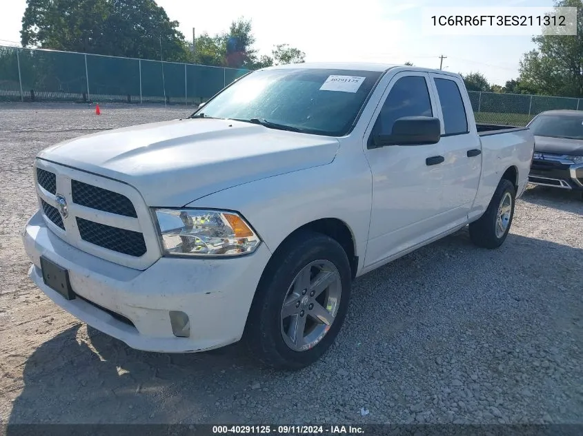 2014 Ram 1500 Express VIN: 1C6RR6FT3ES211312 Lot: 40291125