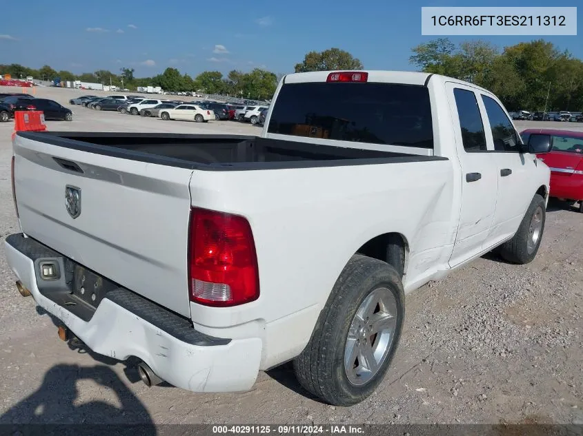 2014 Ram 1500 Express VIN: 1C6RR6FT3ES211312 Lot: 40291125