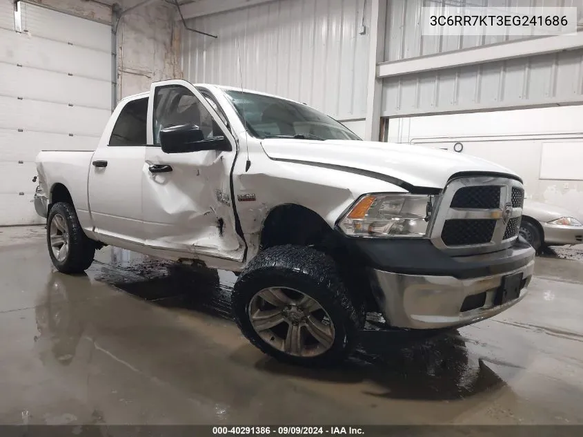 2014 Ram 1500 St VIN: 3C6RR7KT3EG241686 Lot: 40291386