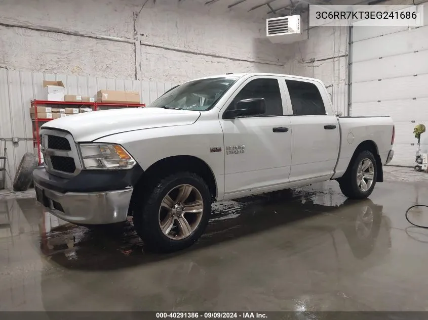 2014 Ram 1500 St VIN: 3C6RR7KT3EG241686 Lot: 40291386