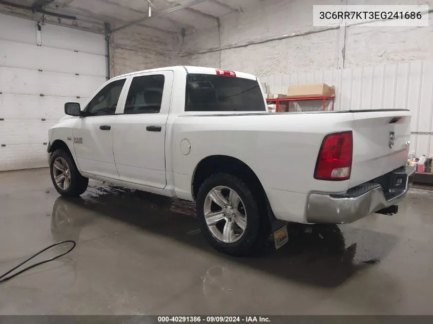 2014 Ram 1500 St VIN: 3C6RR7KT3EG241686 Lot: 40291386