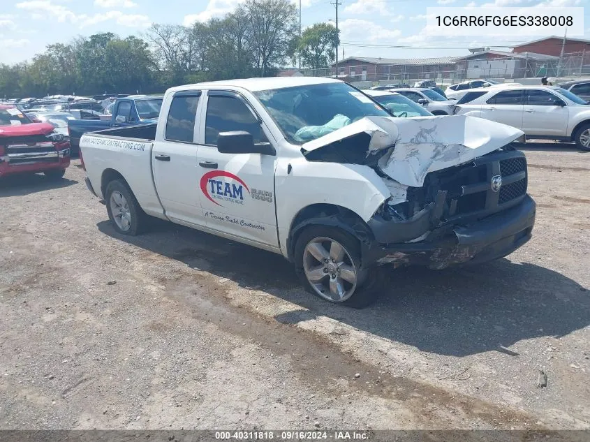 2014 Ram 1500 Tradesman VIN: 1C6RR6FG6ES338008 Lot: 40311818