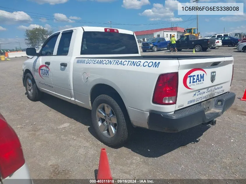 2014 Ram 1500 Tradesman VIN: 1C6RR6FG6ES338008 Lot: 40311818