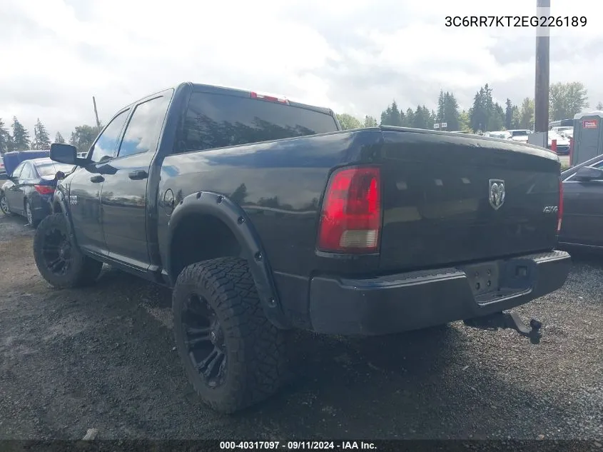 3C6RR7KT2EG226189 2014 Ram 1500 St