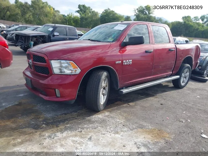 2014 Ram 1500 St VIN: 3C6RR7KT8EG248309 Lot: 40320419